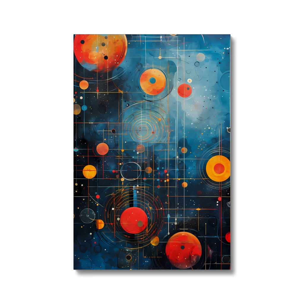 Quantum Entangled Universe Abstract Wall Art Series
