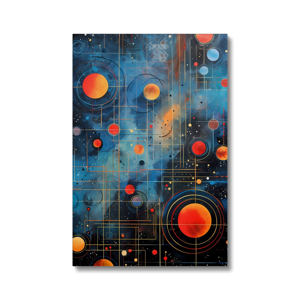 Quantum Entangled Universe Abstract Wall Art Series