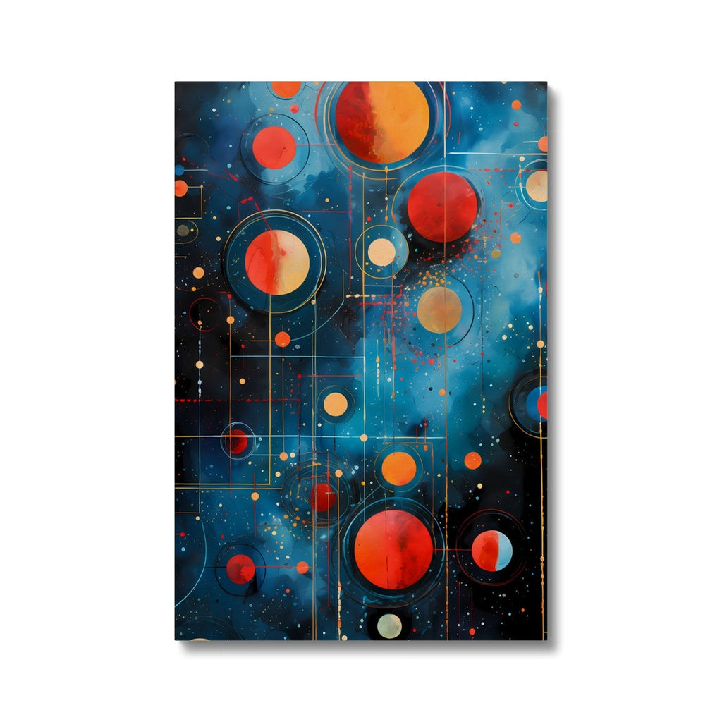 Quantum Entangled Universe Abstract Wall Art Series