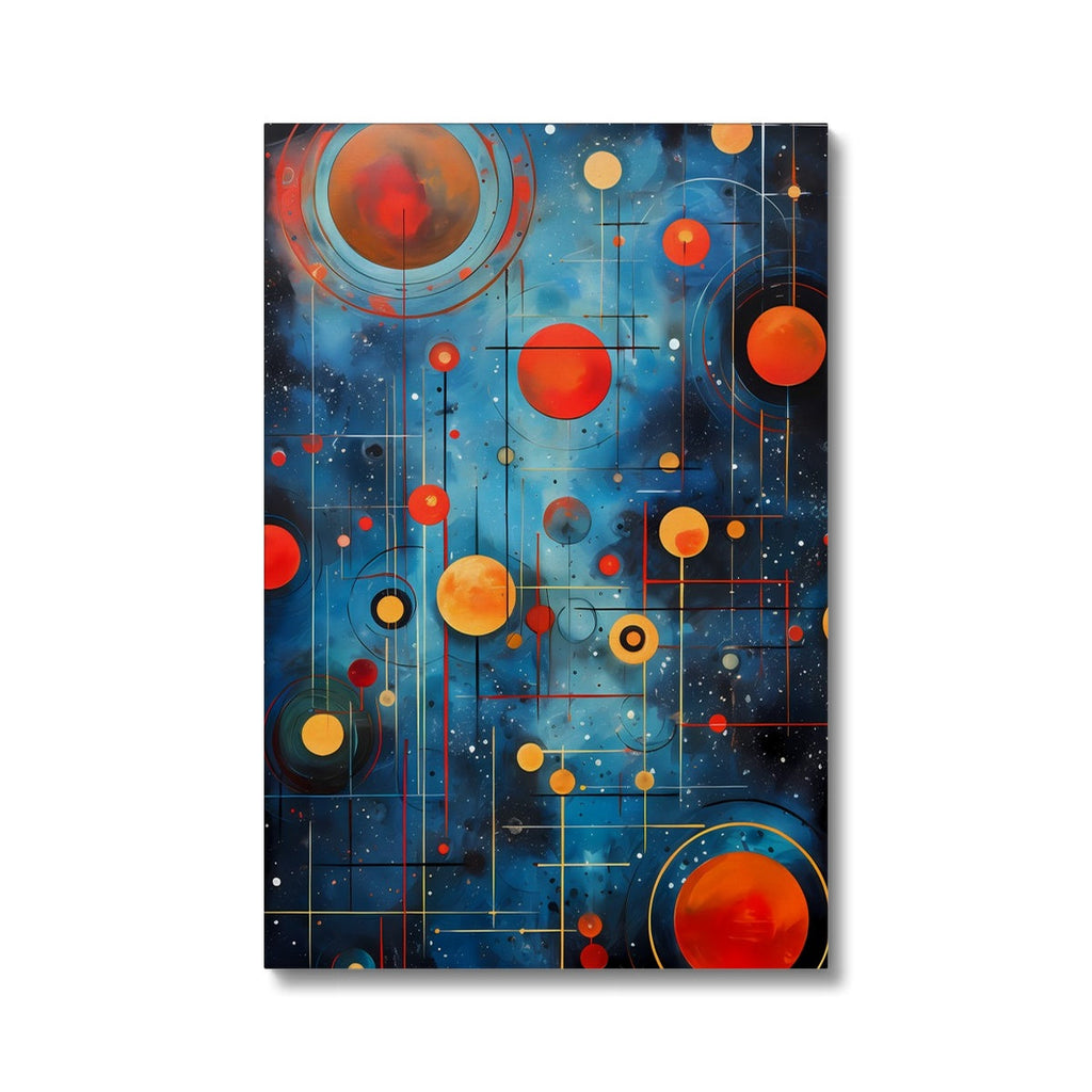 Quantum Entangled Universe Abstract Wall Art Series