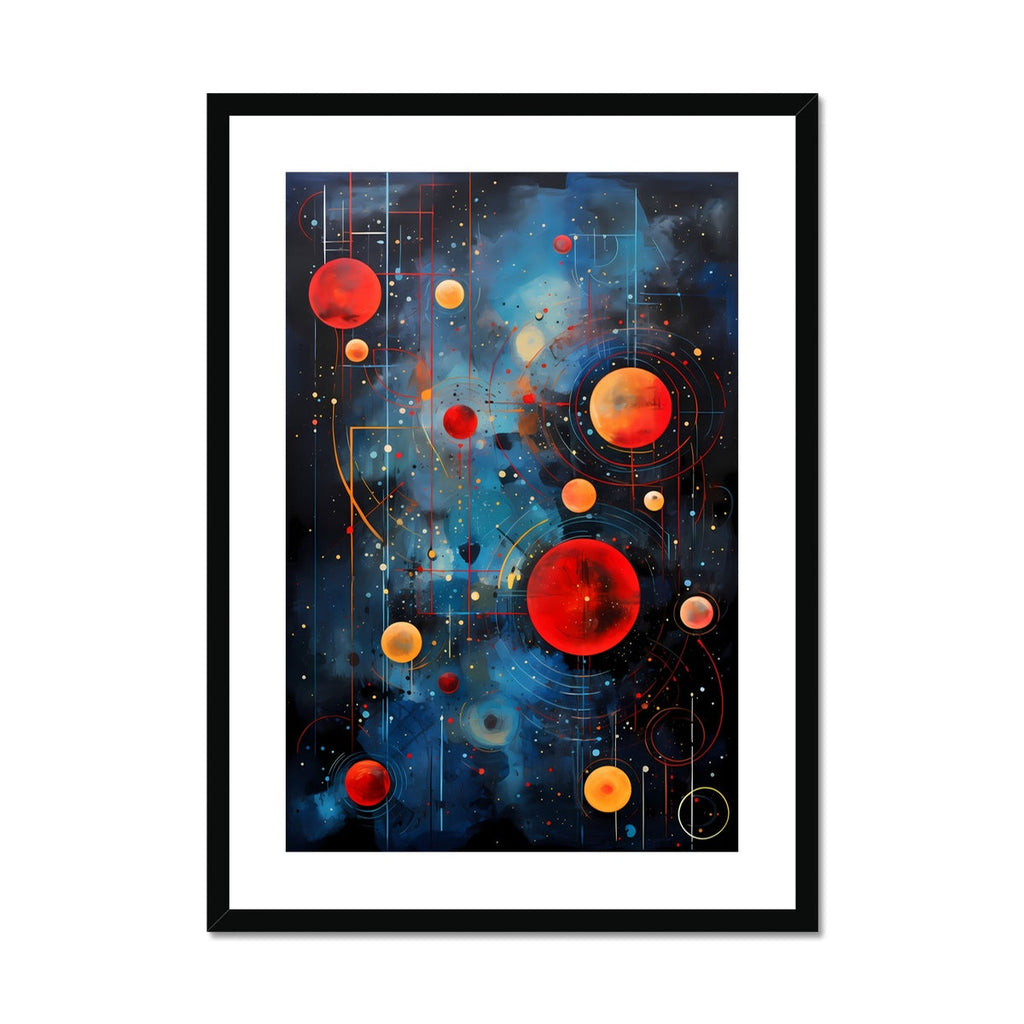 Quantum Entangled Universe Abstract Wall Art Series