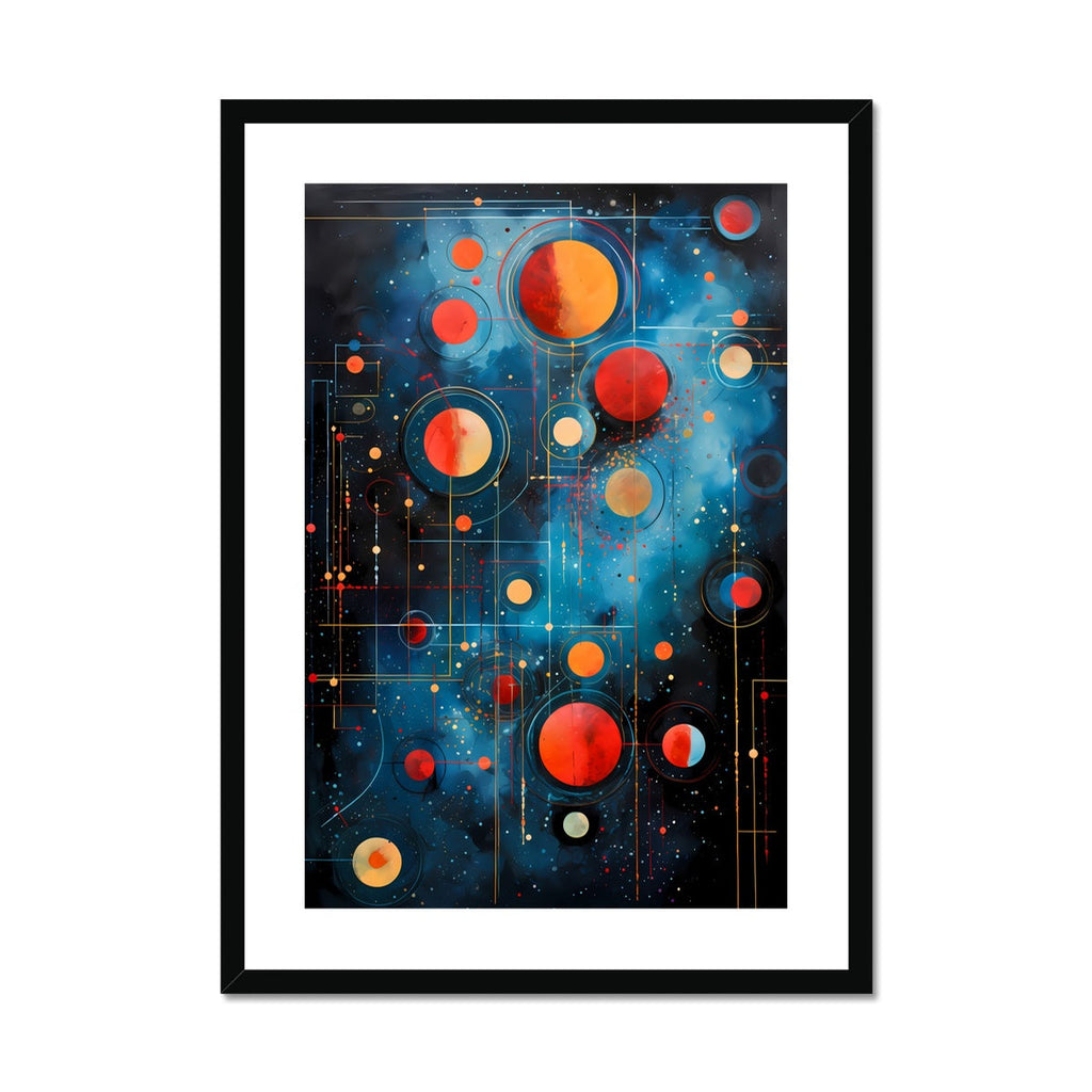 Quantum Entangled Universe Abstract Wall Art Series
