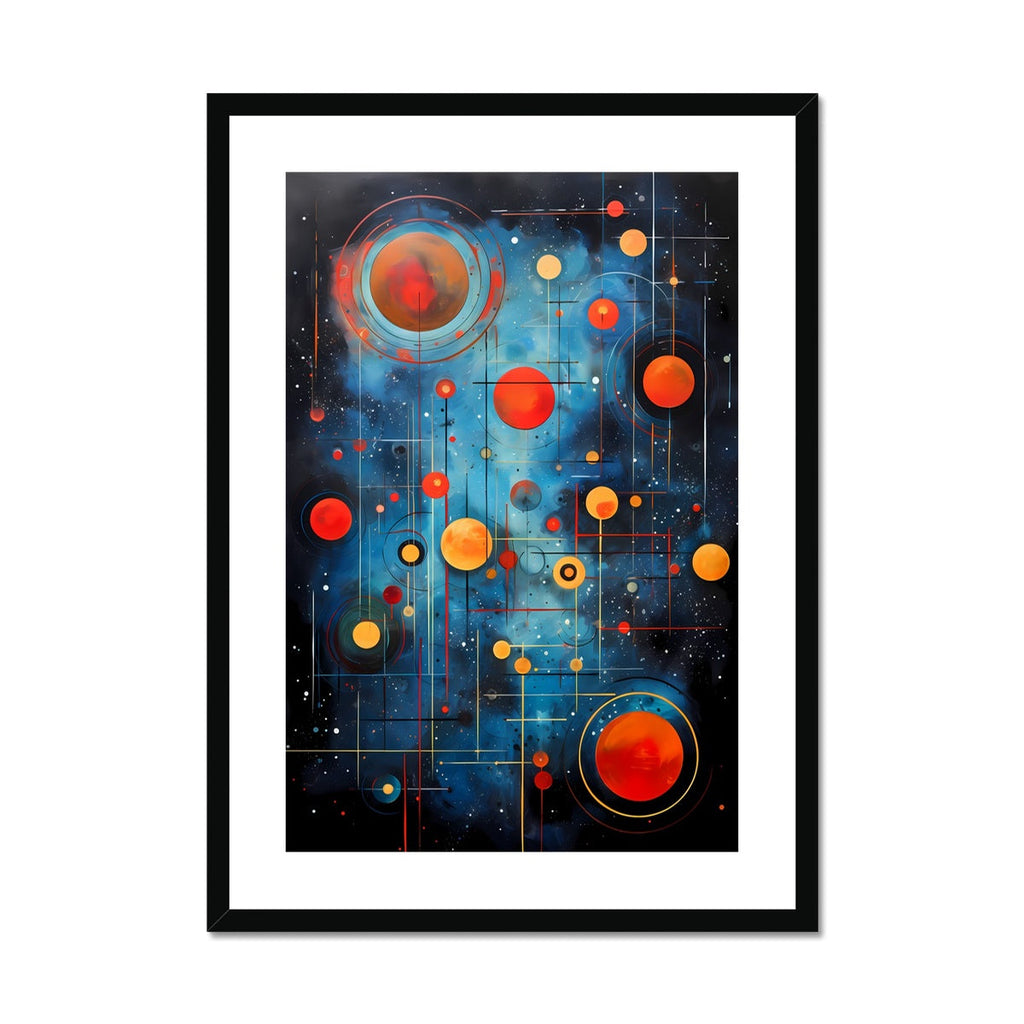 Quantum Entangled Universe Abstract Wall Art Series