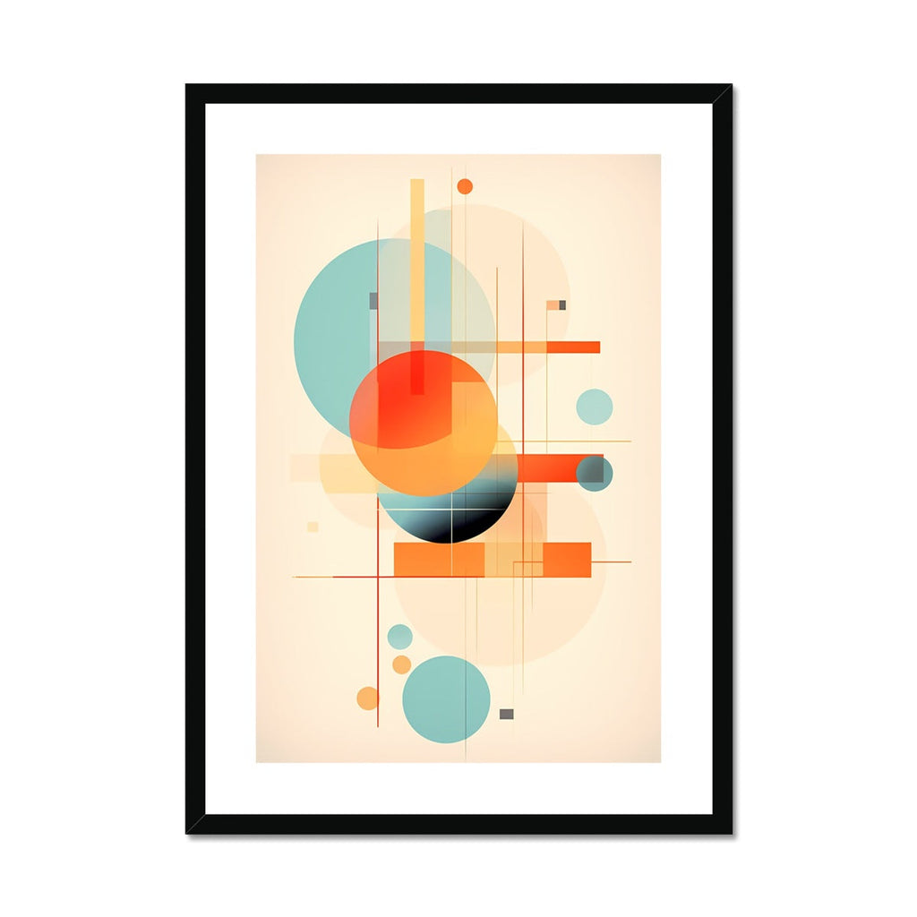 Abstract Solar Systems Digital Painting Wall Art Series